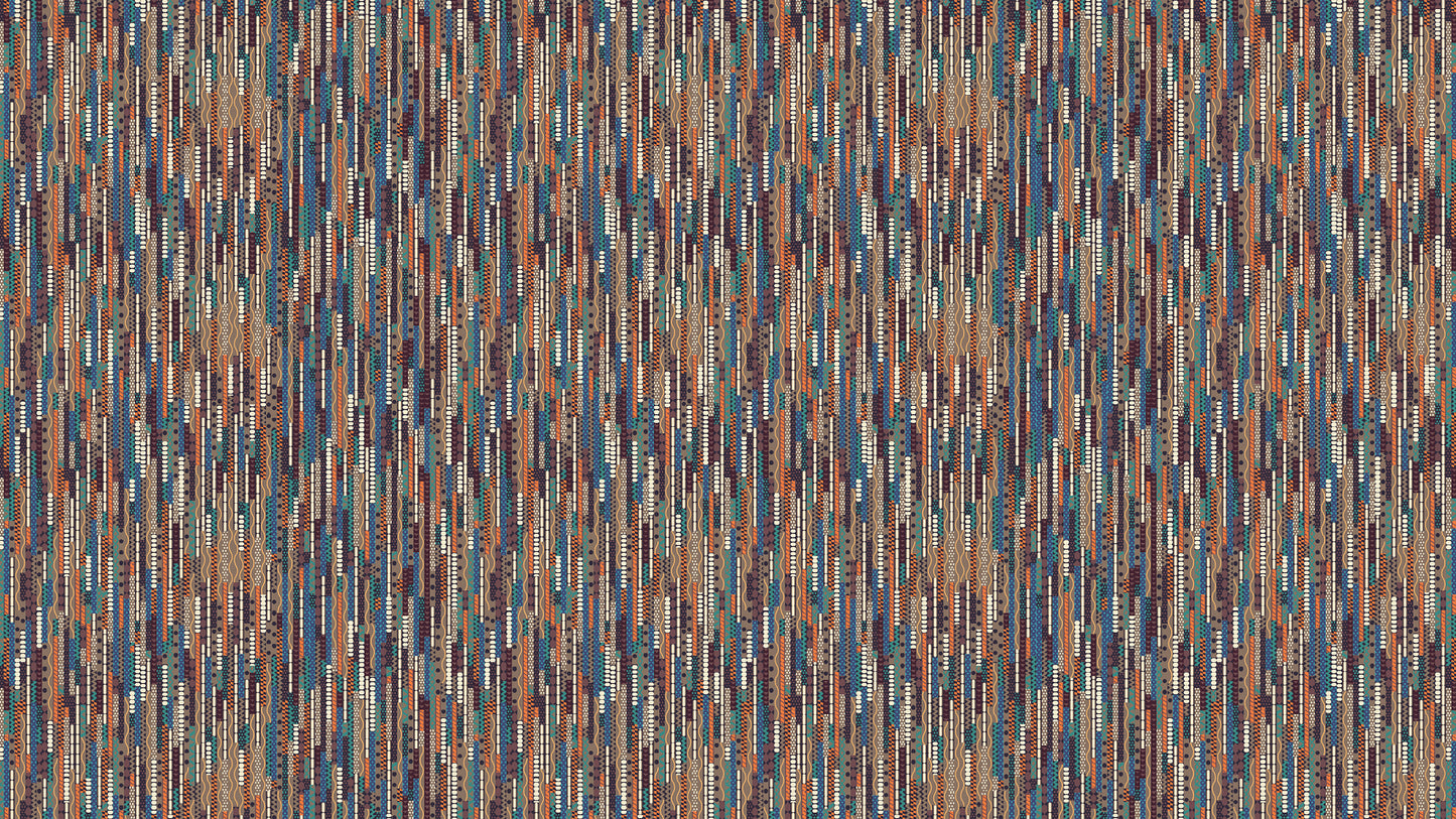 Traffic Jam - brown blue