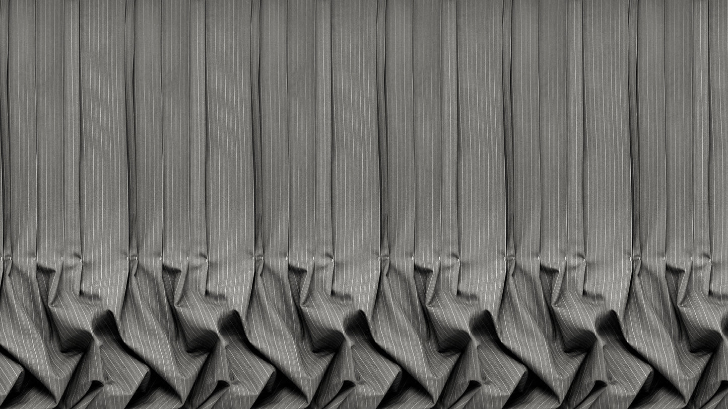 Gray Calk Stripes