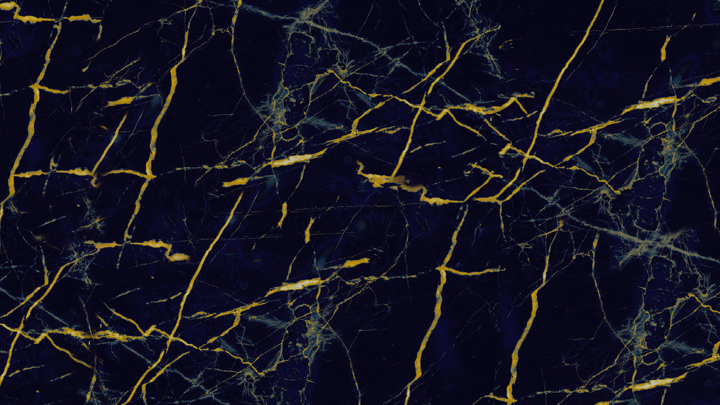 Marble Blue Gold